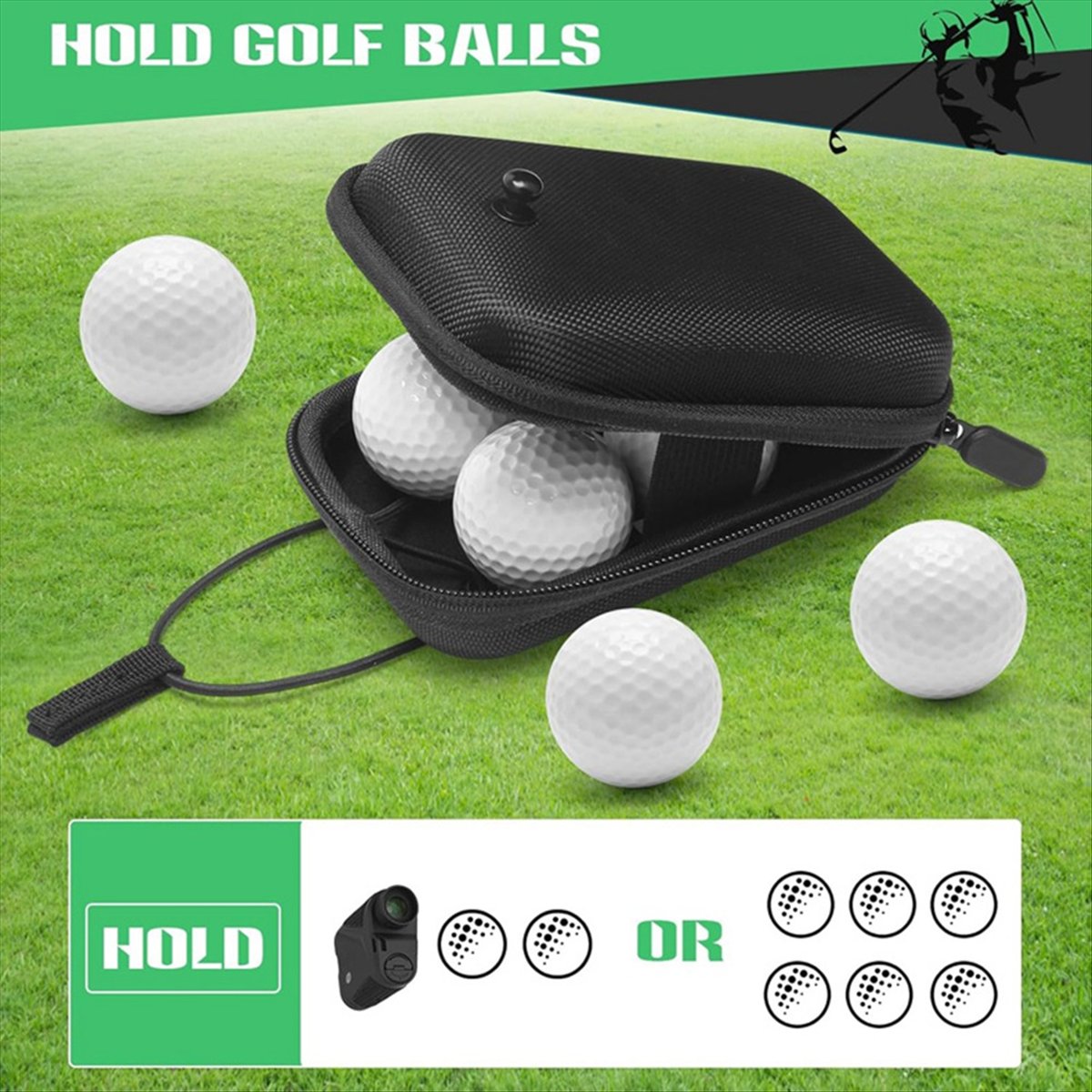 Golf Rangefinder - ONGE 골프 거리측정기 가방 골프 거리측정기