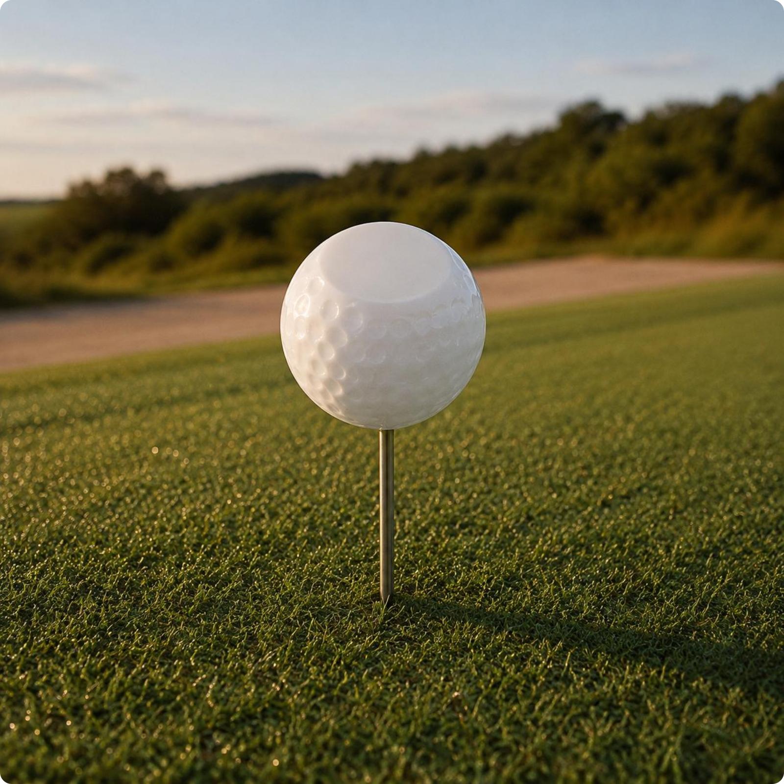 Golf Tees - 골프 코스 티잉 스타터 골프공 모양