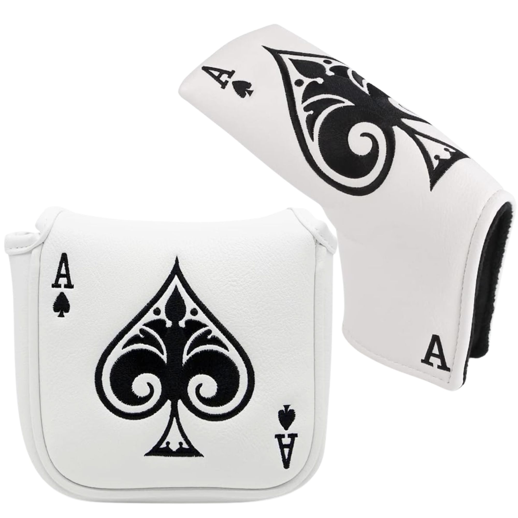 Golf Putter - 재미있는 골프 퍼터 커버 헤드커버, 포커