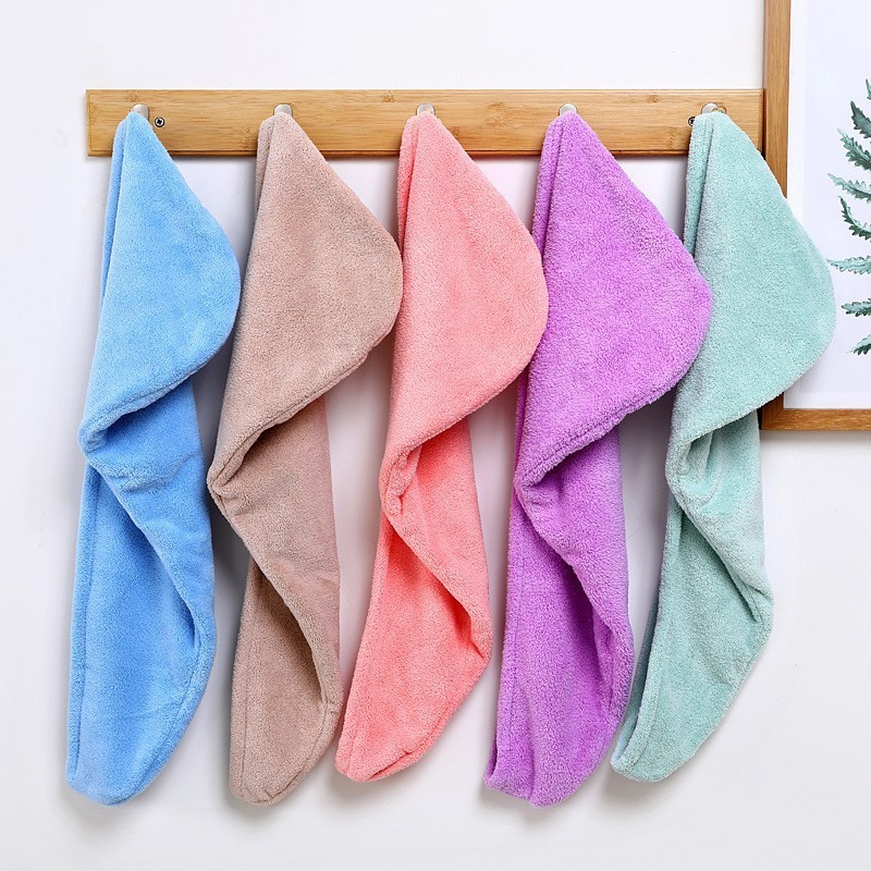 여성용 퀵 드라이 헤어 헬멧 - 코랄 플리스 두꺼운 랩 - Golf Towel 리뷰 및 가격