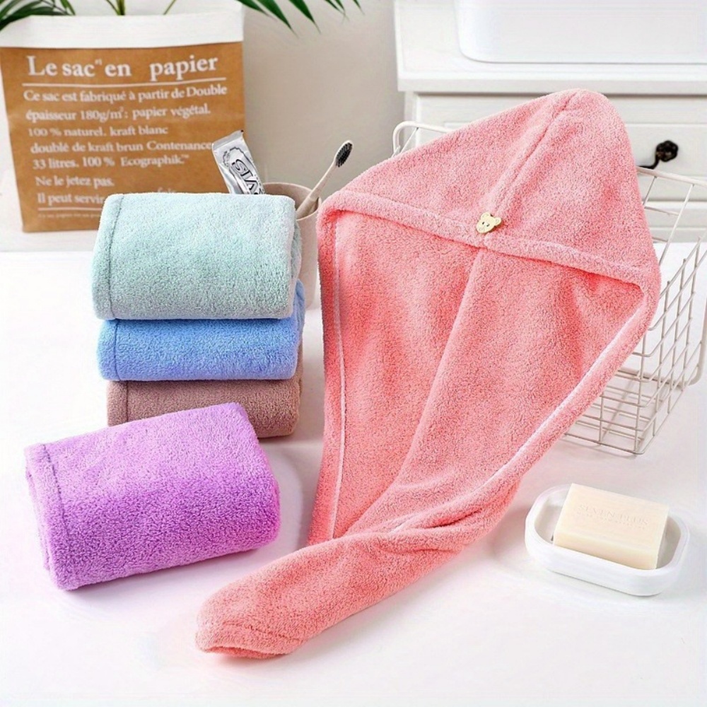 여성용 퀵 드라이 헤어 햇 - 산호 플리스 두꺼운 랩  - Golf Towel 리뷰 및 가격